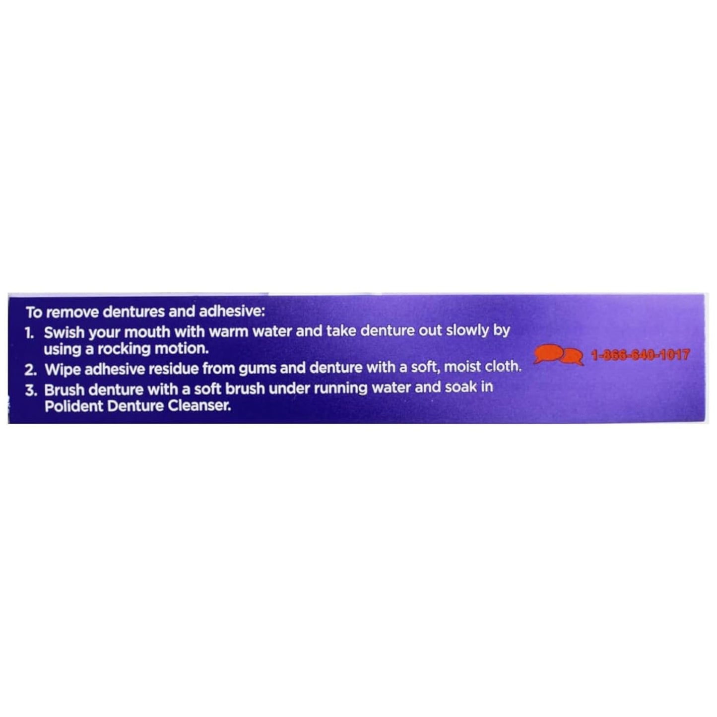 Super Poligrip Comfort Seal Denture and Partials Adhesive Strips, 40 Count (Pack of 5)