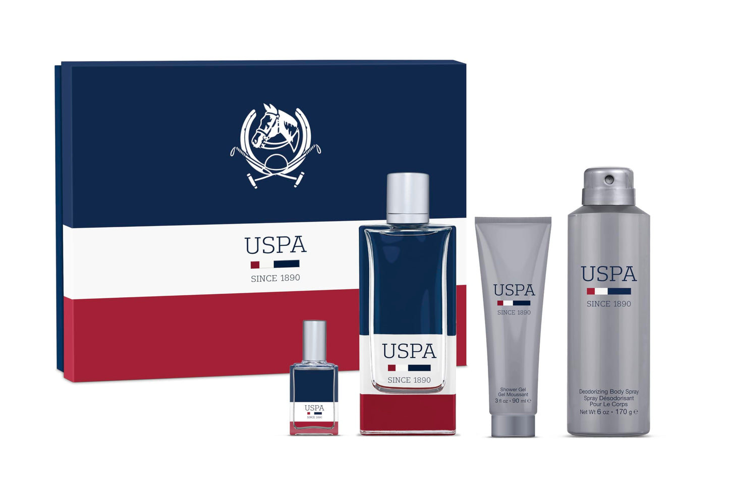 USPA for Men - 4-Piece Gift Set