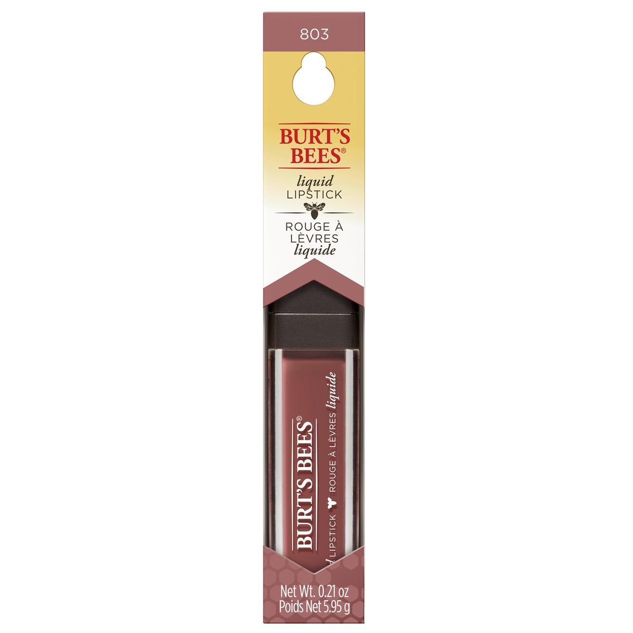 Burts Bees Tidal Taupe Liquid Lipstick, 0.21 OZ