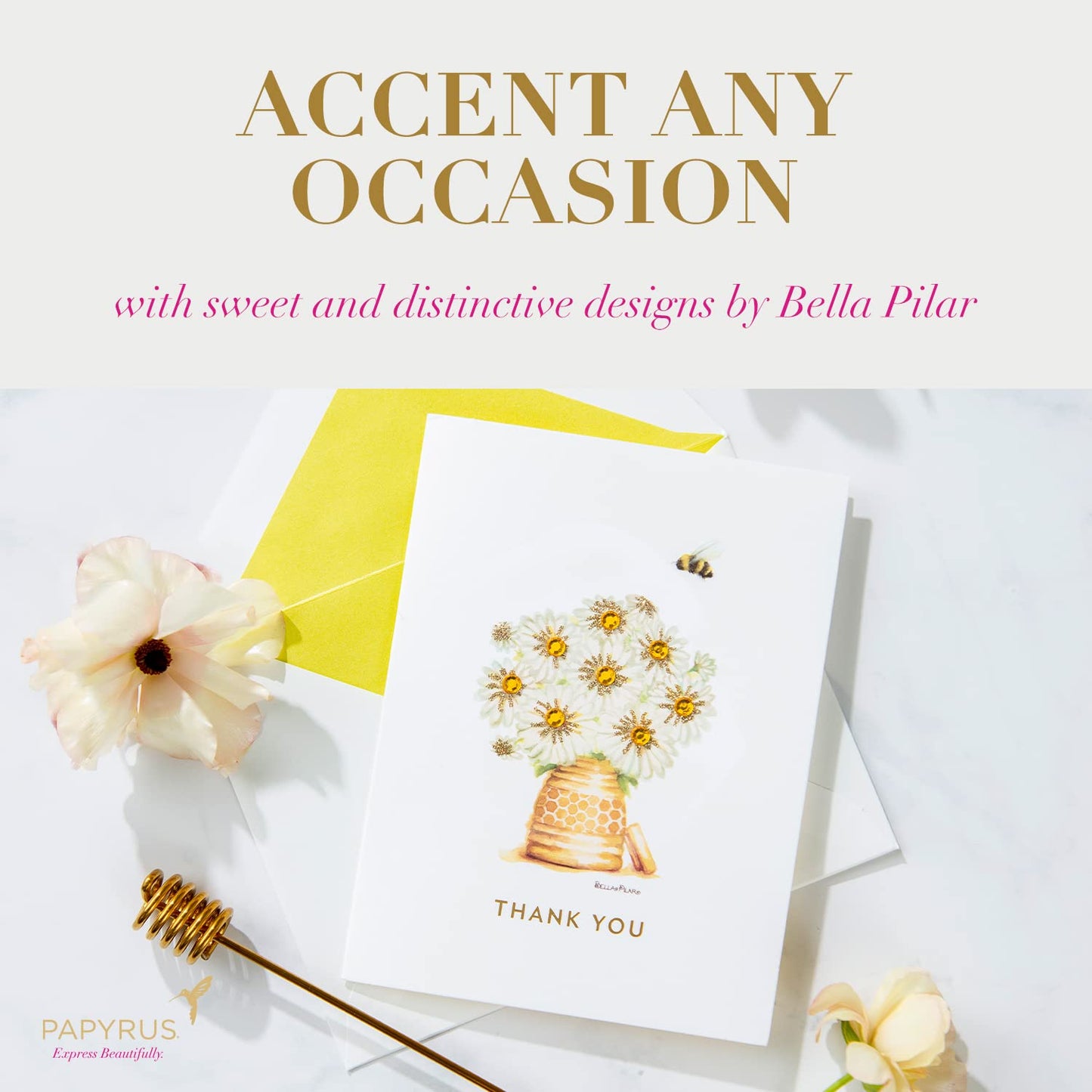 Papyrus Birthday Card for Her - Designed by Bella Pilar (Celebration That Shines)