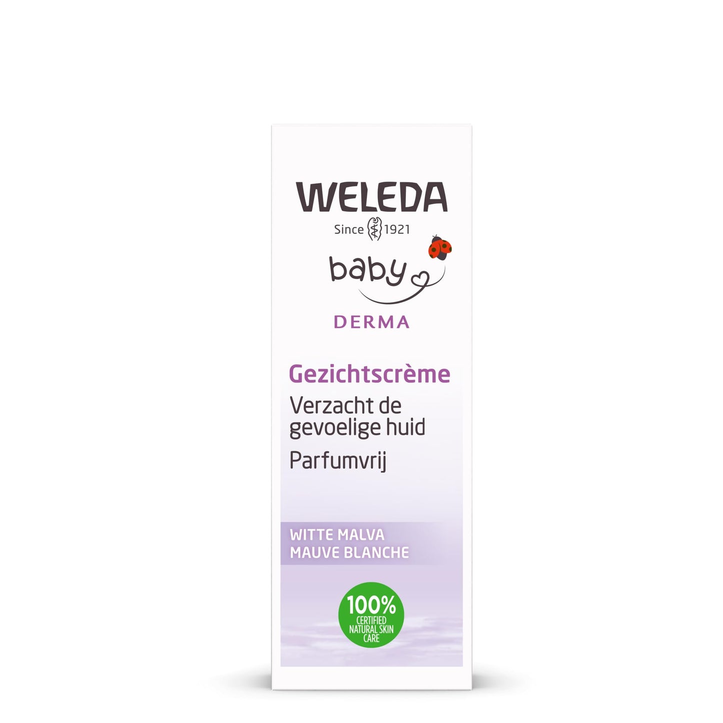 Weleda Baby Derma Face Cream, White Mallow, 1.7 Fl Oz