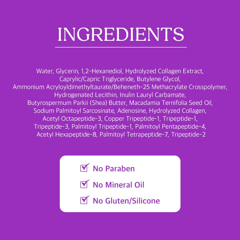 Papa Recipe Collagen Peptide Serum, Hydration & Moisture Boosting Facial Serum for Fine Lines & Wrinkles, Plump & Firm Sagging Skin, 30ml/1.01oz, Korean Skincare