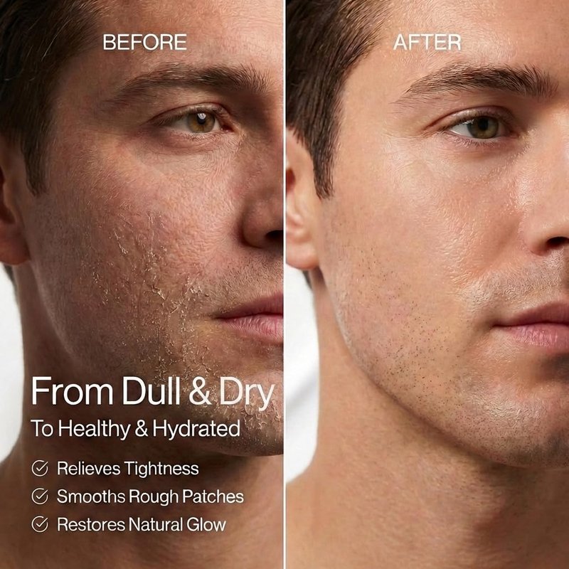Anthony All-Purpose Facial Moisturizer – Men’s Hydrating Lotion for Dry Skin – Lightweight, Non-Comedogenic, Anti-Aging Formula – 3 Fl Oz