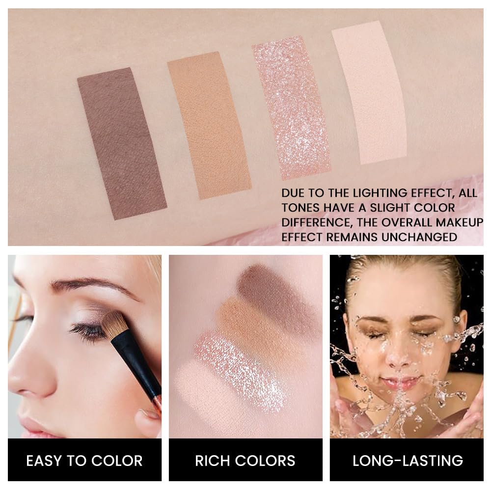 evpct Eye Shadow Quad Palette Makeup