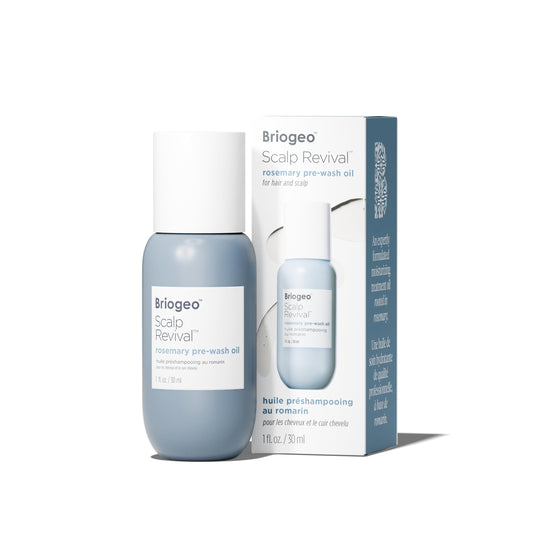 Briogeo Scalp Revival Rosemary Pre-Wash Oil | Moisturizing Scalp Treatment for Dry, Flaky, or Itchy Scalp | Strengthens Hair & Soothes Scalp | Vegan & Cruelty-Free | 1 oz