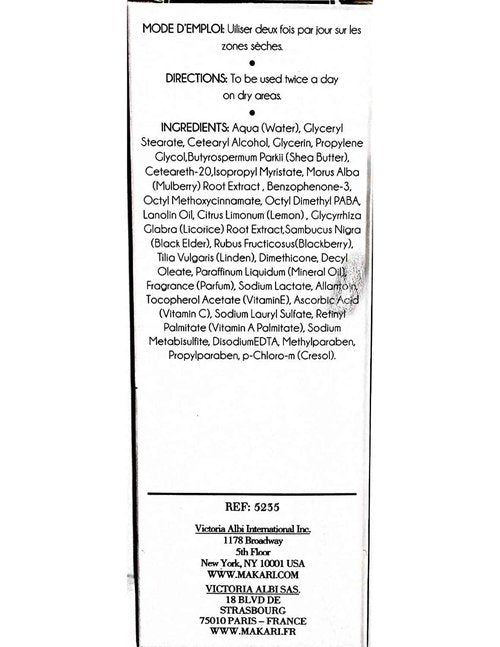 Makari Naturalle Intense Extreme Brightening Face Cream (1.7 oz) | Anti-Aging and Brightening Treatment for Acne Scars, Stretch Marks and Wrinkles | Moisturizer for Dry Skin with Shea Butter and SPF 16