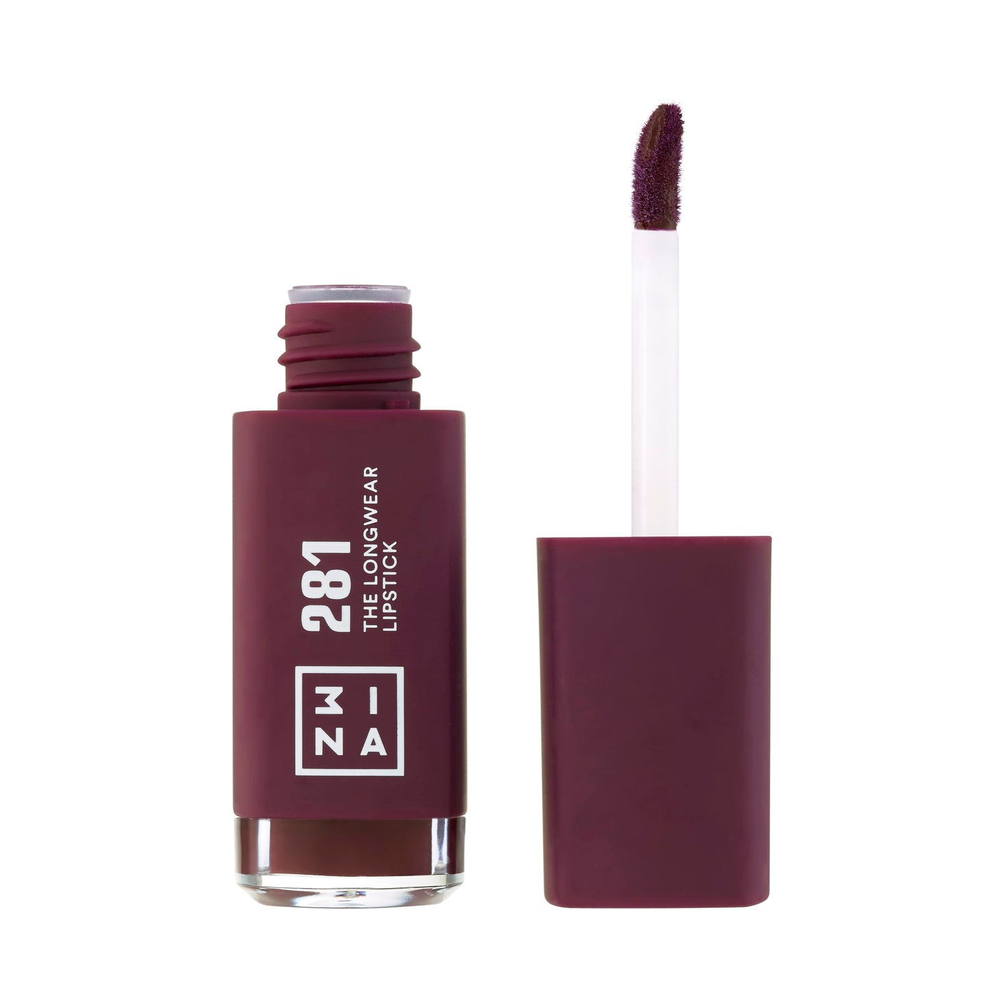 3INA The Longwear Lipstick - Matte Lipstick for Women - Moisturizing with 12-Hour Long Wear - Transfer-Proof and Highly Pigmented - 281-0.23 oz