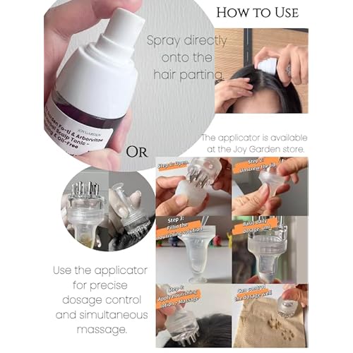 Joy Garden Herbal Scalp Tonic ? Nourishing & Oil-Free Fo-Ti and Arborvitae