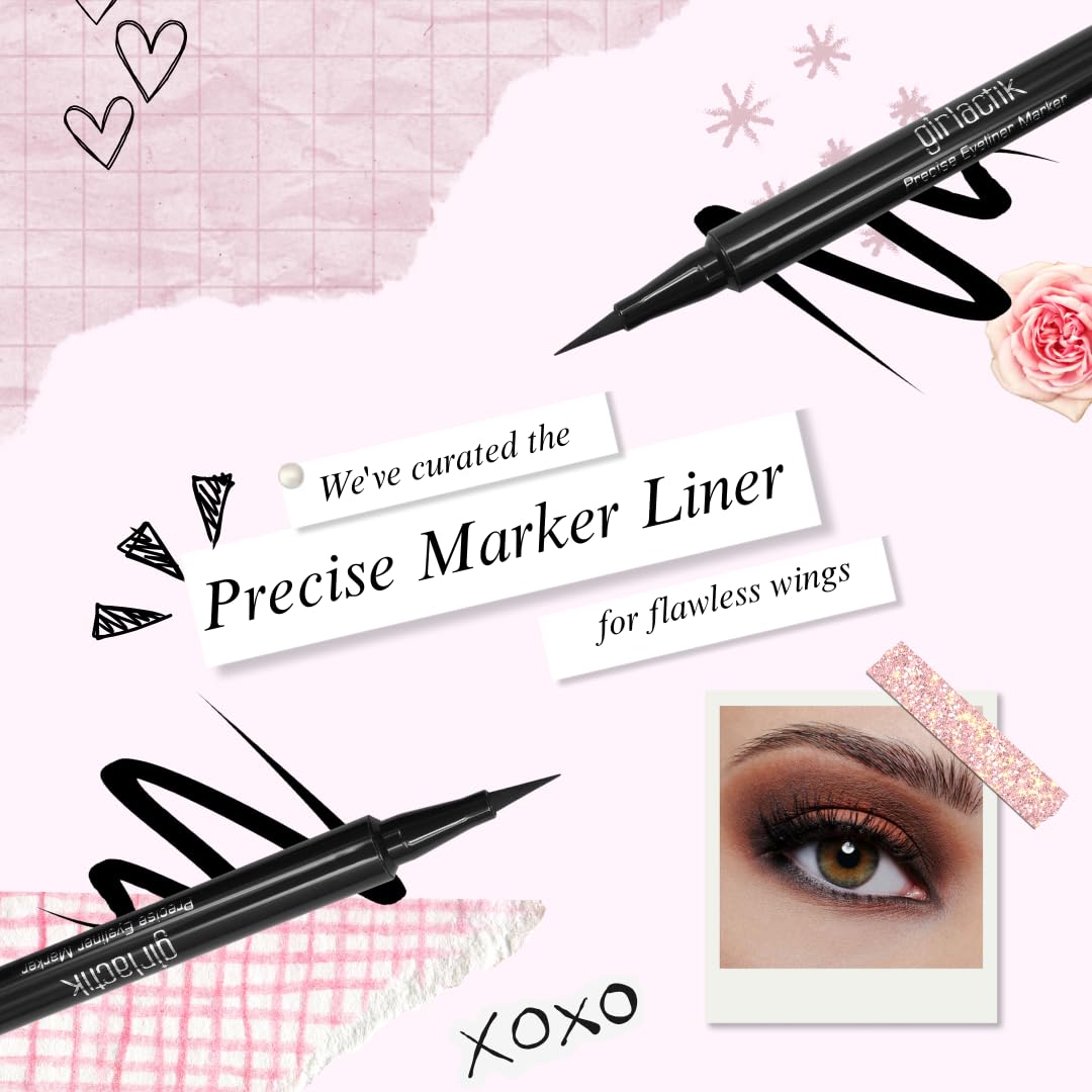 Girlactik Precise Marker Liner Precise Eye Marker Black Noir