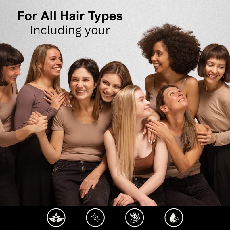 CinNoir Total Care 9.0 Leave-In Conditioner Spray, 2 Layer Conditioner, Frizz Control and Detangler, Silicone Free, Conditioner for Dry Damaged Hair, Women & Men, Hair Conditioner for All Hair Types