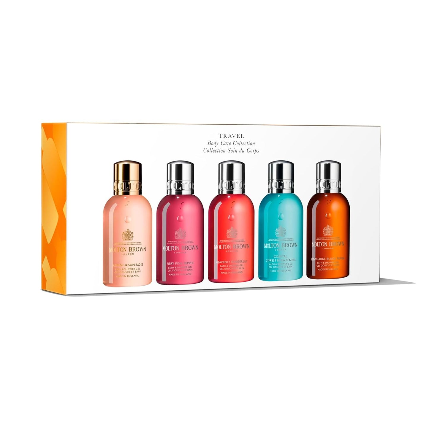 Molton Brown Travel Body Care Set - Luxury Skincare Essentials for On-The-Go | Perfect Gift