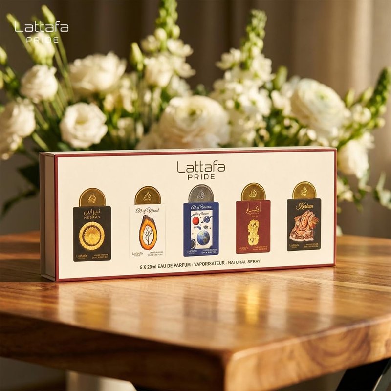 Lattafa Pride Gift Set - 5x20ml Perfume Collection No.3 | Luxury Fragrance Set