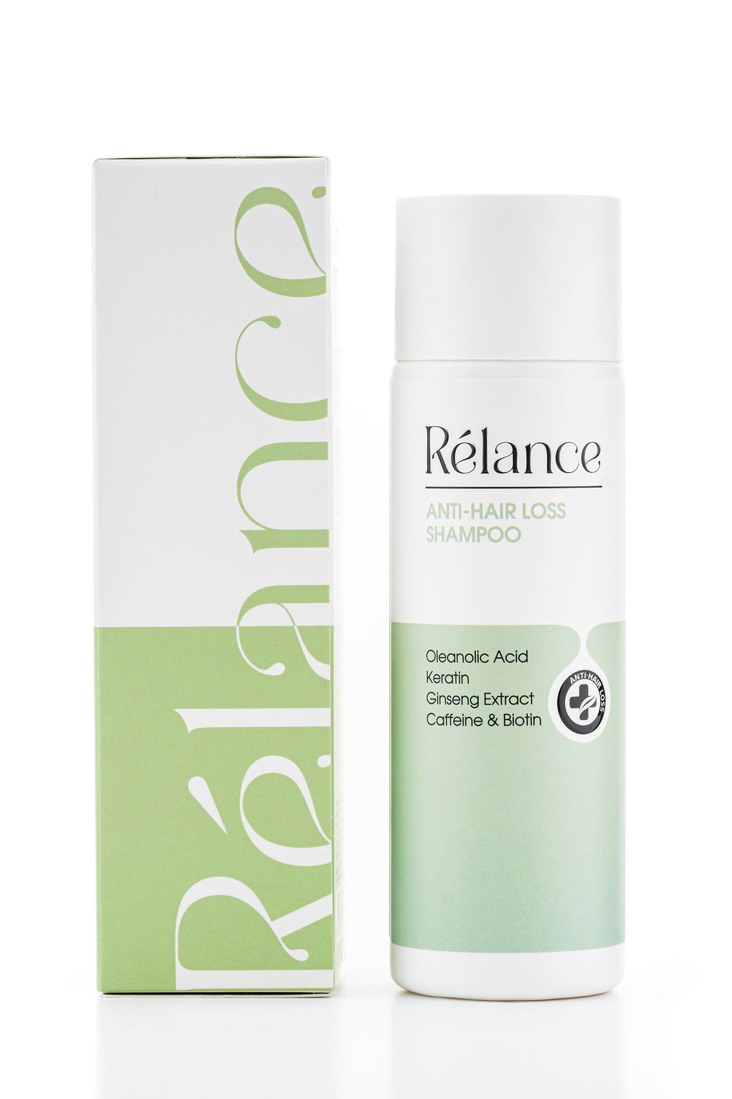 Relance Anti-Hair Loss Shampoo, 200ml, with Oleanolic Acid, Keratin, Ginseng Extract, Caffeine, Biotin, SLS-Free