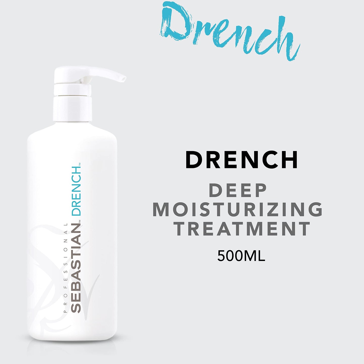 Sebastian Drench Deep Moisturizing Treatment, For Chemically Treated Hair, 16.9oz