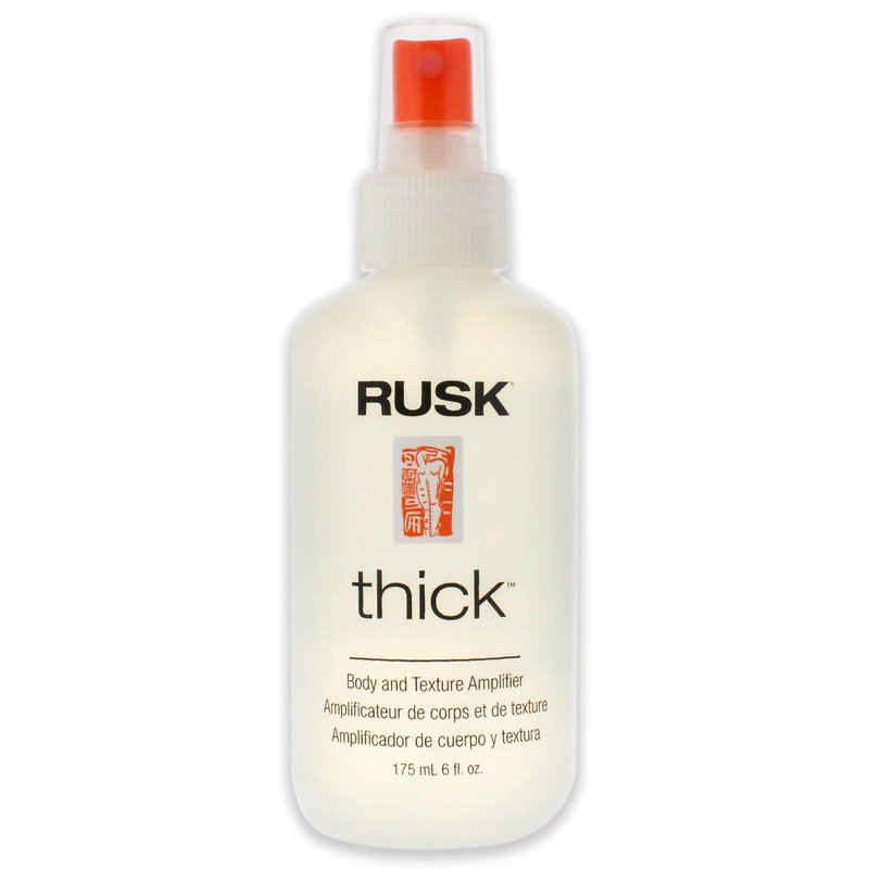RUSK Designer Collection Thick Body and Texture Amplifier, For Fine, Limp Hair, Creates Body, Texture and Volume, 13.5 fl. oz.