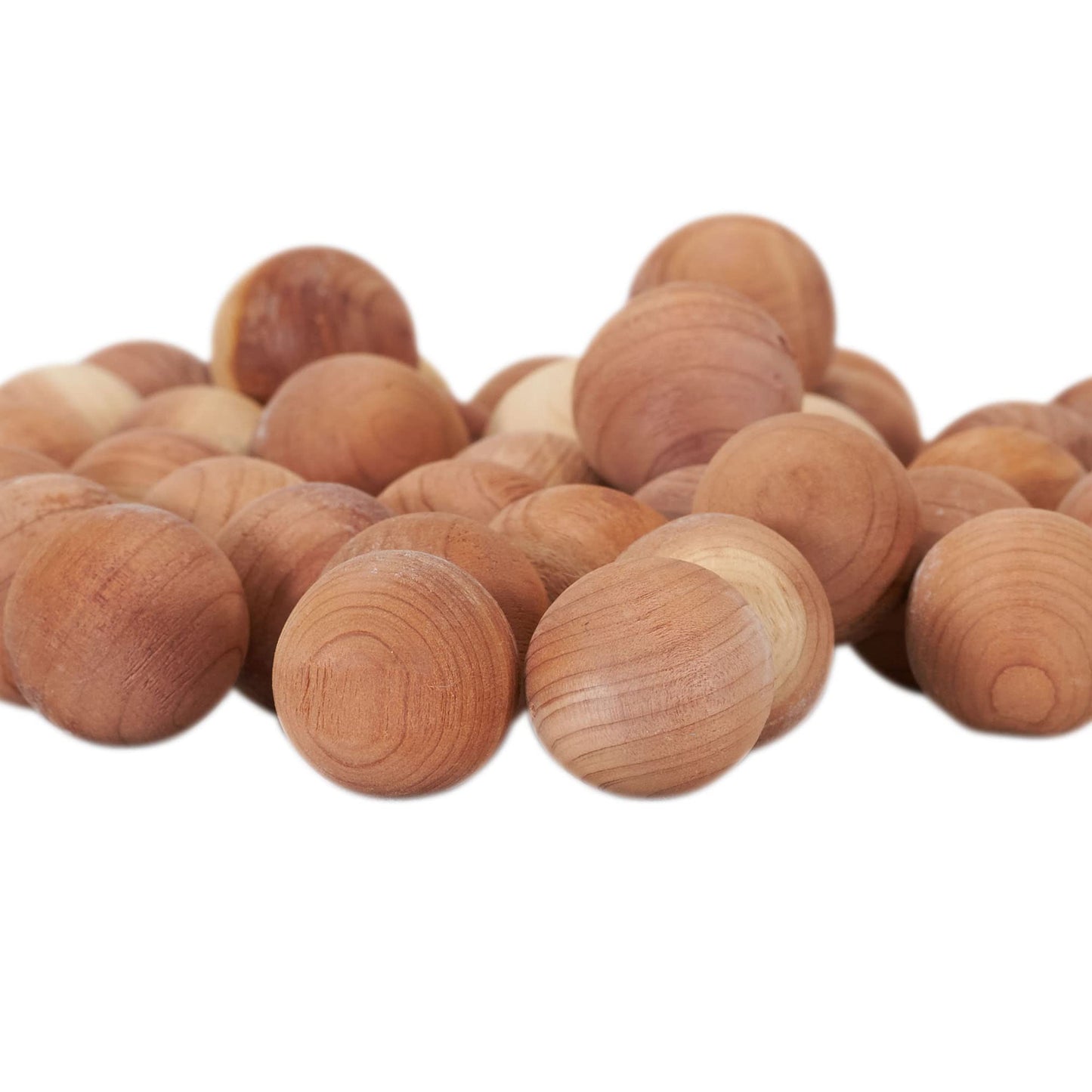 CedarFresh 17840-1 Red Cedar Wood Balls | Freshen and Protect Closets | 48-Pack