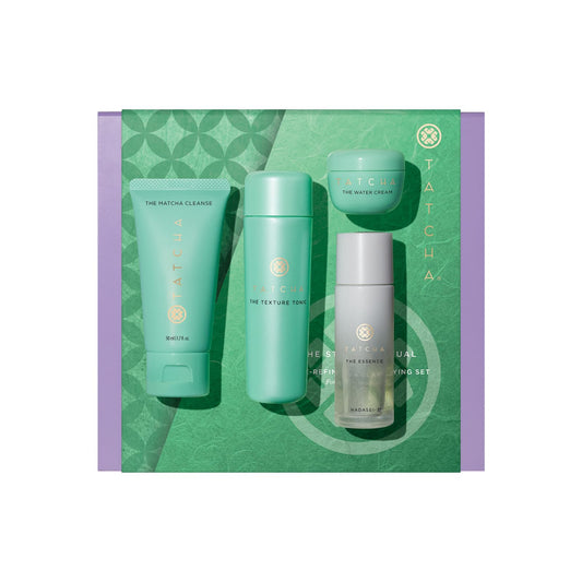 Tatcha The Starter Ritual Set - Pore-Refining & Clarifying Set | 2 Week Introductory Set | $92 Value