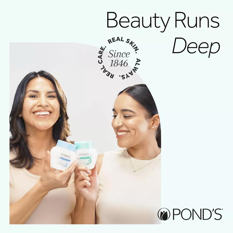 Pond’s Cold Cream Make-Up Remover 3-Pack – Non-Comedogenic, Hypoallergenic, Dermatologist-Tested, 3.5 Oz Ea