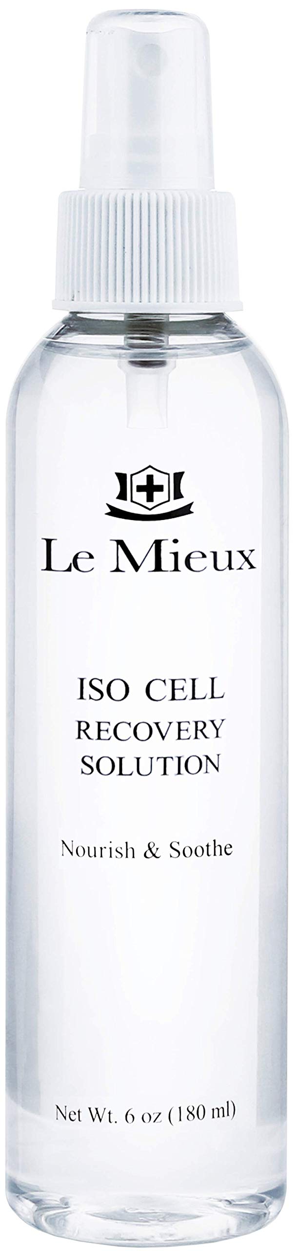 Le Mieux Iso-Cell Recovery Solution Facial Toner - Soothing Face Mist, Hydrating Amino Acid & Mineral Spray to Help Calm Post-Treatment Skin, No Parabens or Sulfates (6 oz / 180 ml)