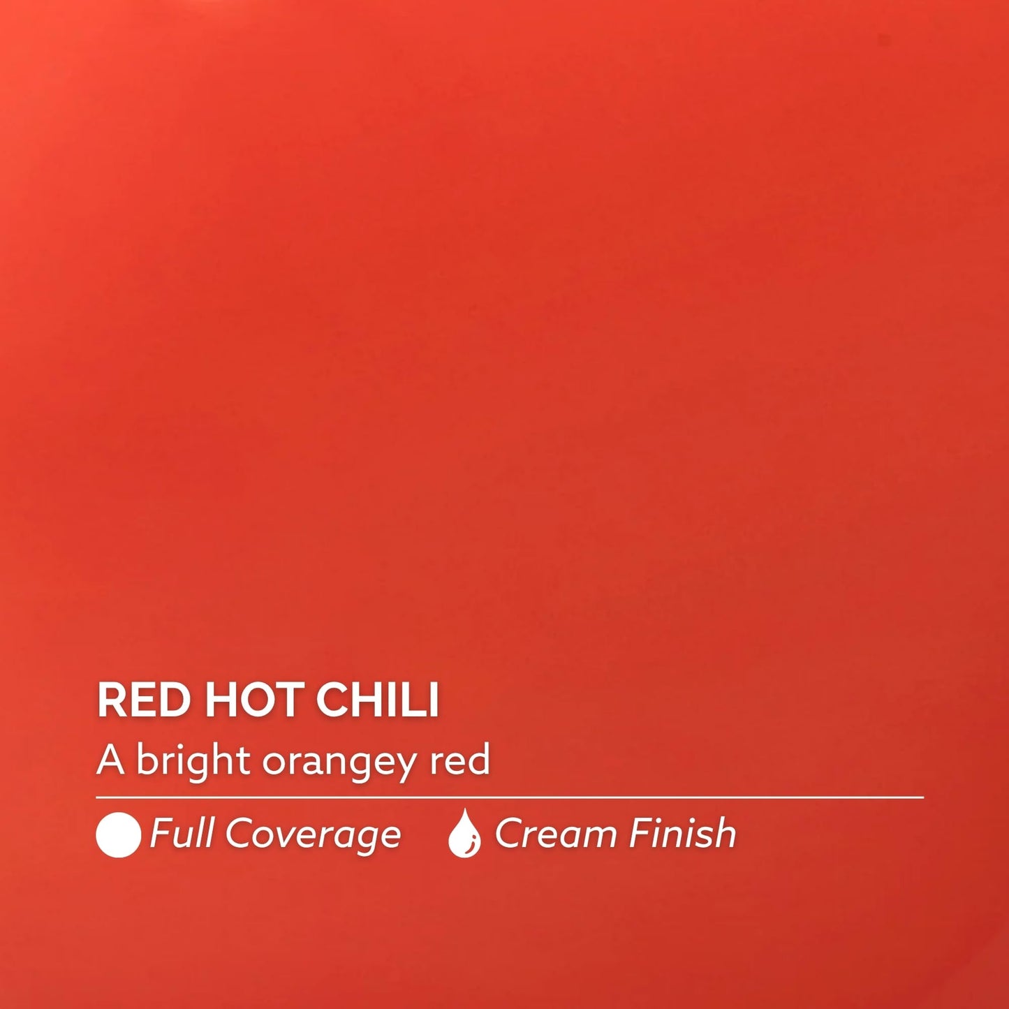 Dazzle Dry Nail Lacquer (Step 3) - Red Hot Chili - A bright orangey red. Full coverage cream. (0.5 fl oz)