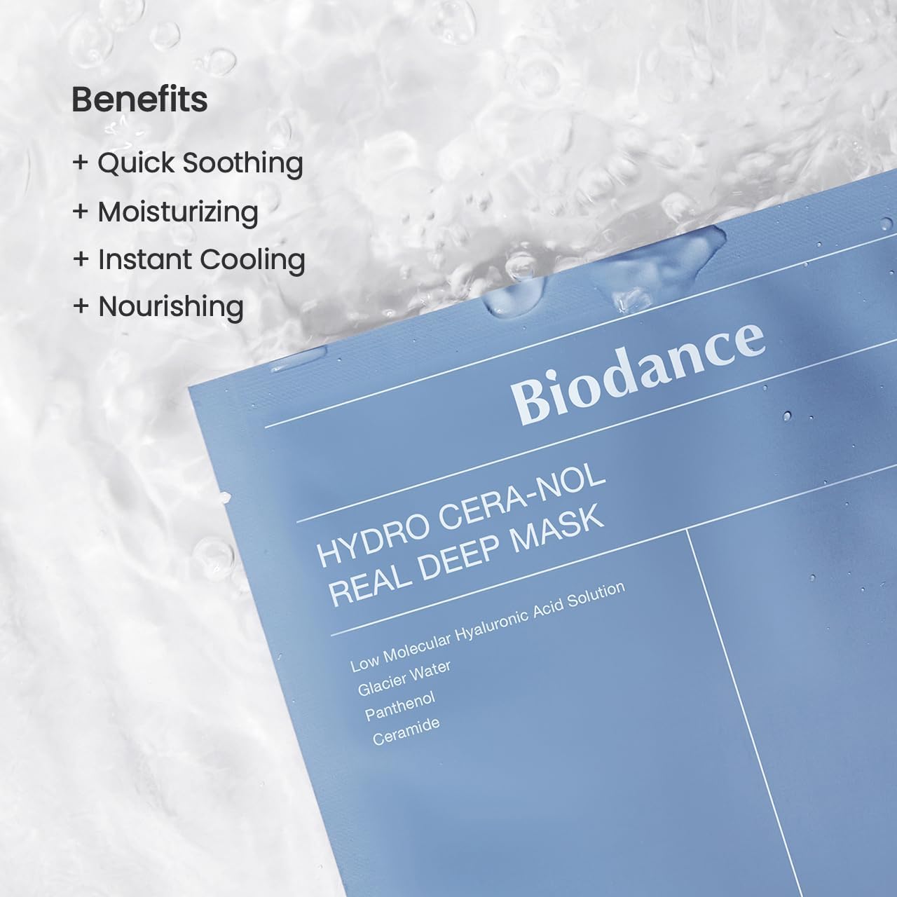 Repair Calming Mask Duo Set - Hydrating Ceramide & Sea Kelp Face Mask for Sensitive Skin | Korean Skin Care