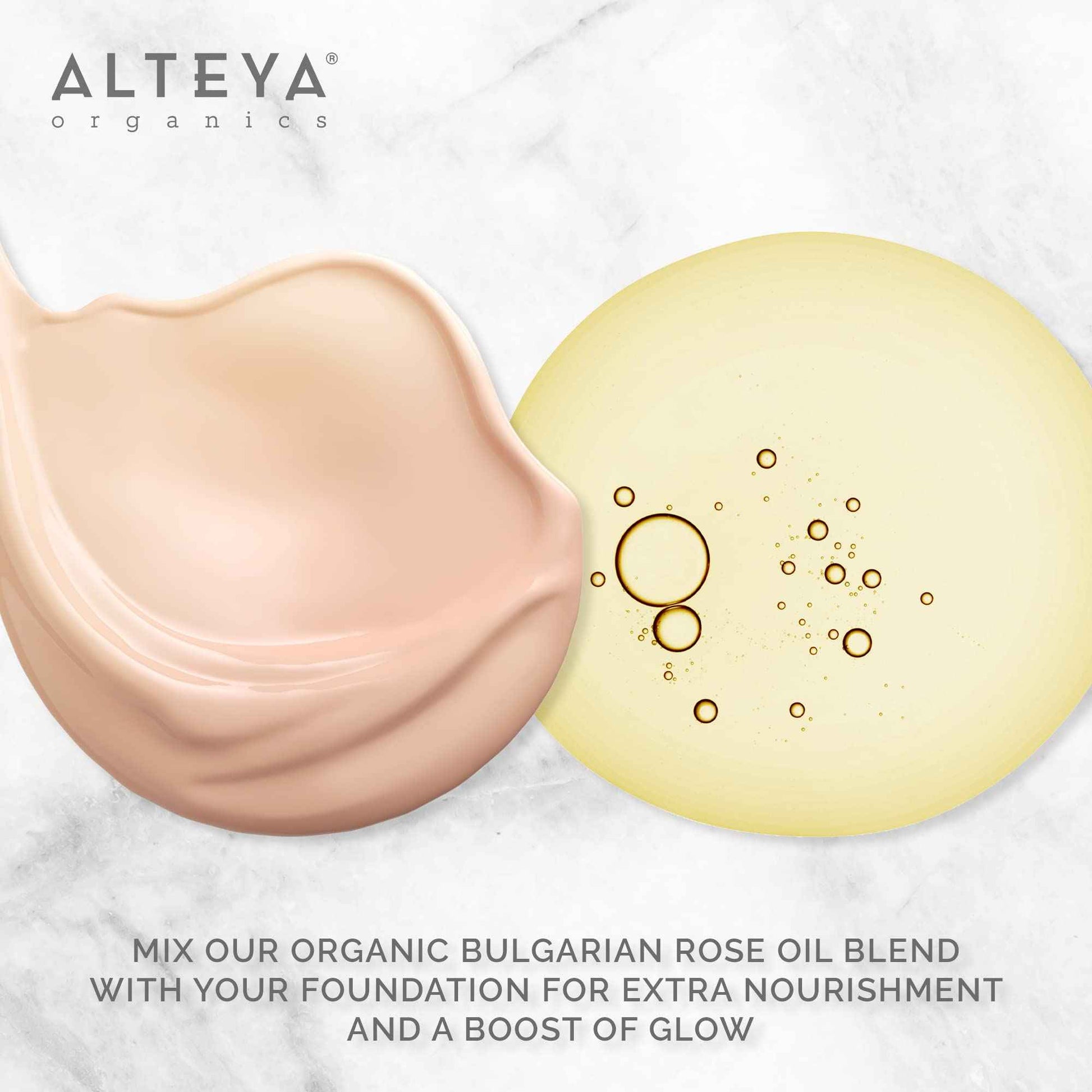 Alteya USDA Organic Bulgarian Rose Oil Rosa Damascena Otto Multi-Use Essential Oil Blend Excellent for Aromatherapy, Fragrance, Skincare and Massage Therapy 10mL