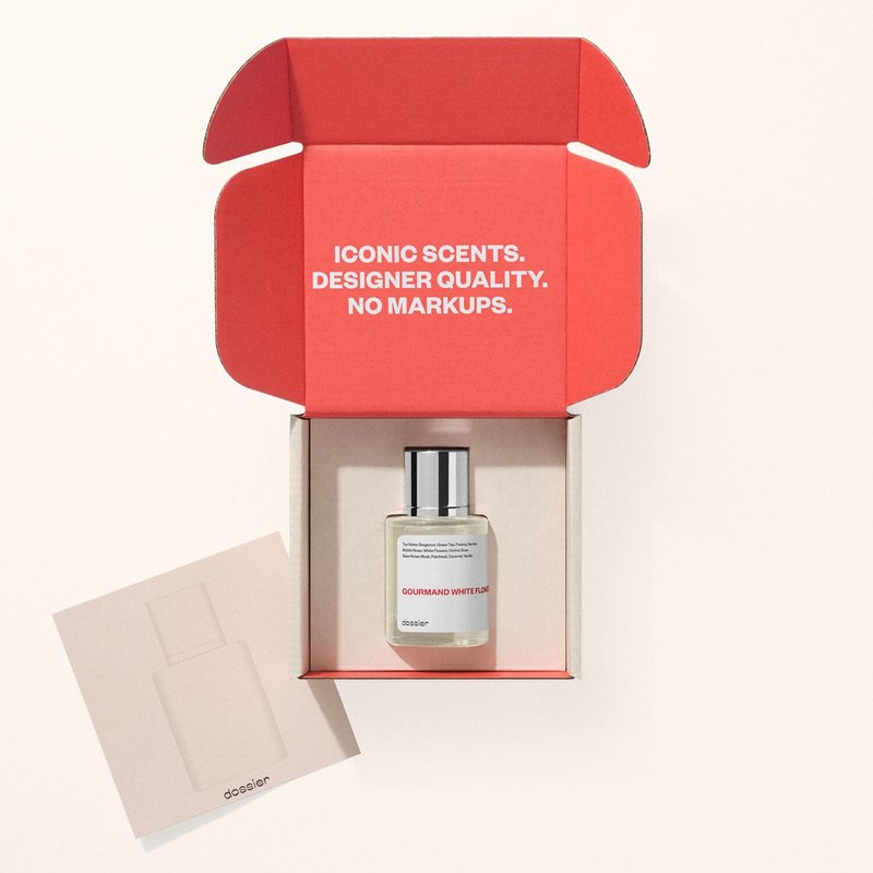 Dossier - Gourmand White Flowers - Eau de Parfum - Inspired by Viktor&Rolf's Flowerbomb - Perfume Luxury - Pure Infused - Paraben-Free - Vegan - For Women - Fragrance 1.7 Fl oz (Spray 50ml)