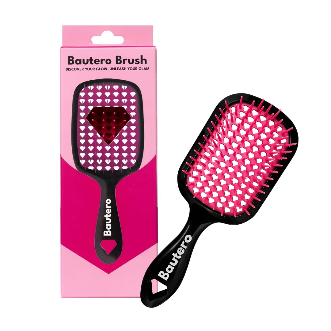 Detangler Brush for Curly Thick Hair - Pain-Free 4C Coily Hair Care | Reduces Breakage & Shedding
