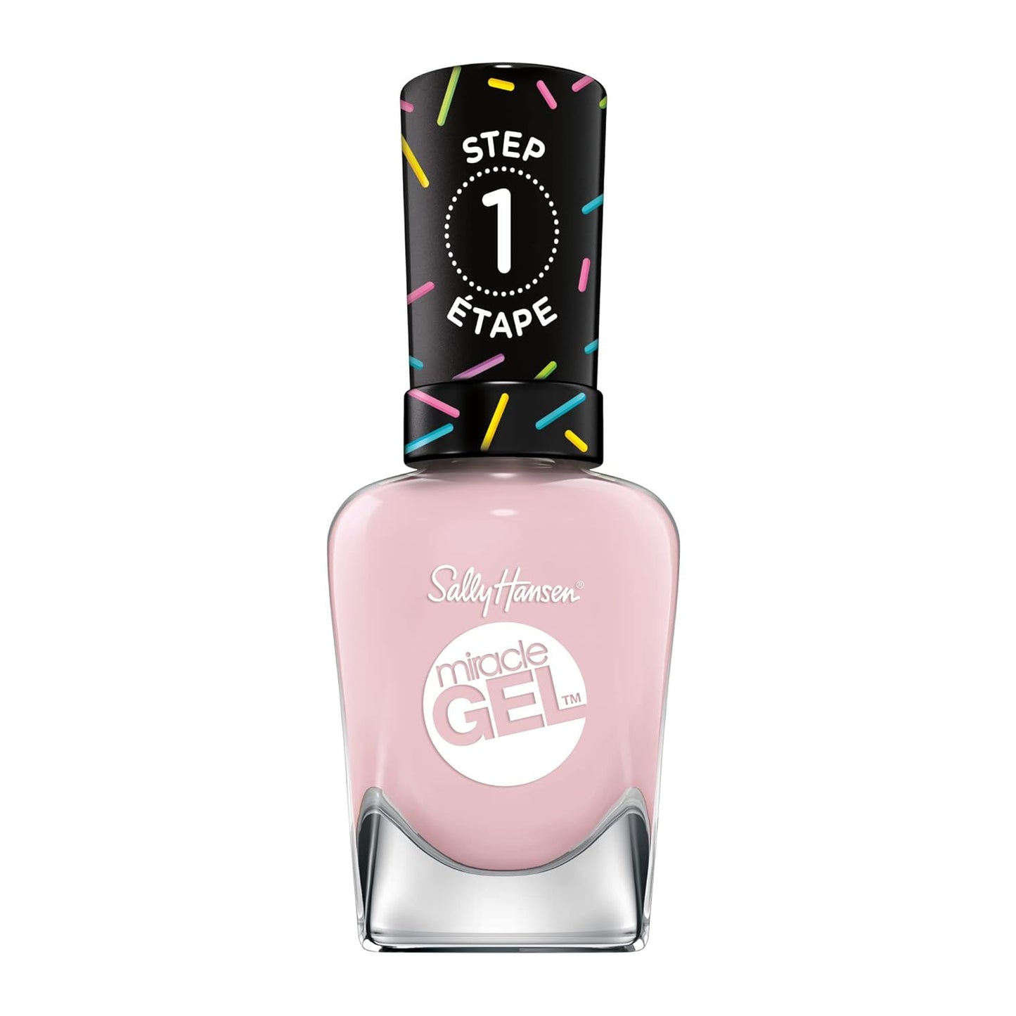 Sally Hansen Miracle Gel Nail Polish - Drive Me Glazy | 0.5 Fl Oz, Long-Lasting Shine