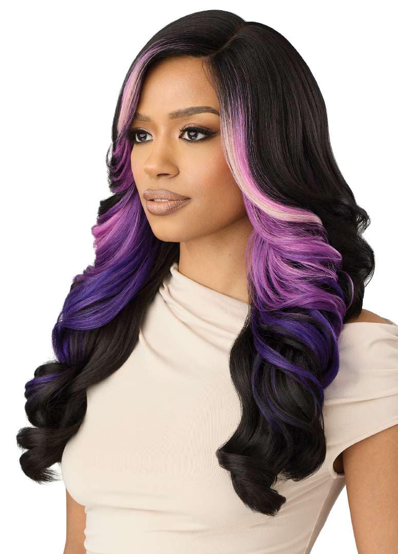 Outre Lace Front Wig - Kelsee (CHOCOLATE SWIRL)