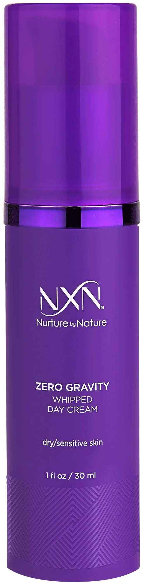 NxN Zero Gravity Whipped Day Cream Face Moisturizer, Natural Anti Aging Formula for Dry or Sensitive Skin, Men and Women, 2FL Oz
