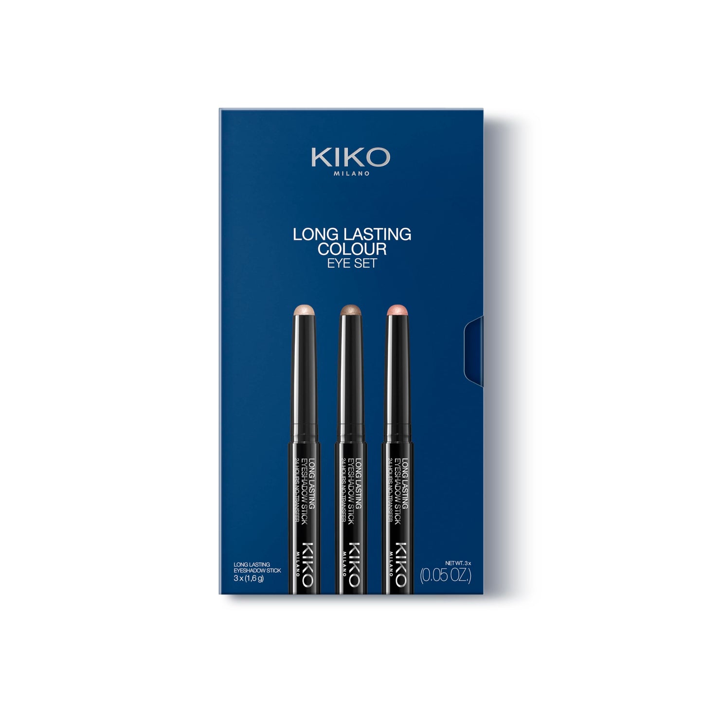 KIKO Milano Long Lasting Colour Eye Set 01 | 3 Eyeshadow Sticks With 24-Hour Hold