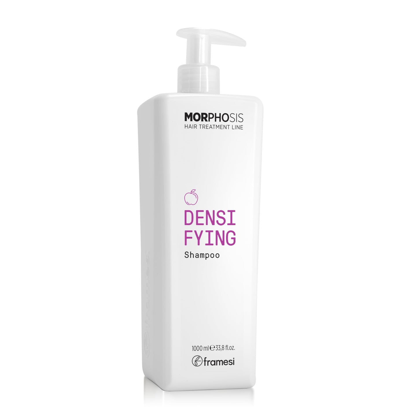 Framesi Morphosis Densifying Shampoo - Volumizing Shampoo for Thinning Hair - Sensitive Scalp Shampoo - Helps Improve Hair Resilience - Strengthening with Tri-C-Peptides - Sulfate Free (33.8 Fl Oz)