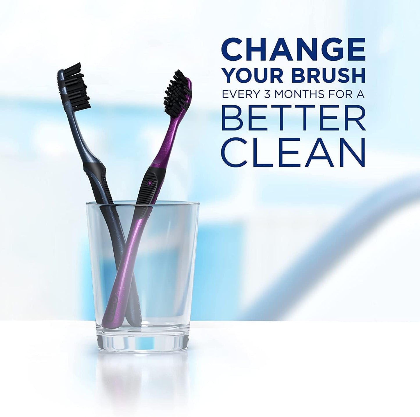 Oral-B Charcoal Toothbrushes, Soft, 2 Count