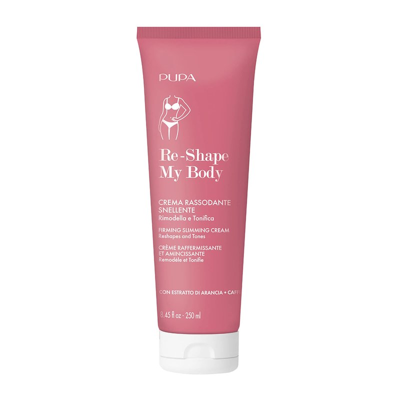PUPA Milano Re-Shape My Body Firming Slimming Cream - Body Lotion - Promotes Skin Firmness - Fast Absorption - Improves Skin Tone - Fresh And Lightweight Texture - Dermatologically Tested - 8.4 Oz