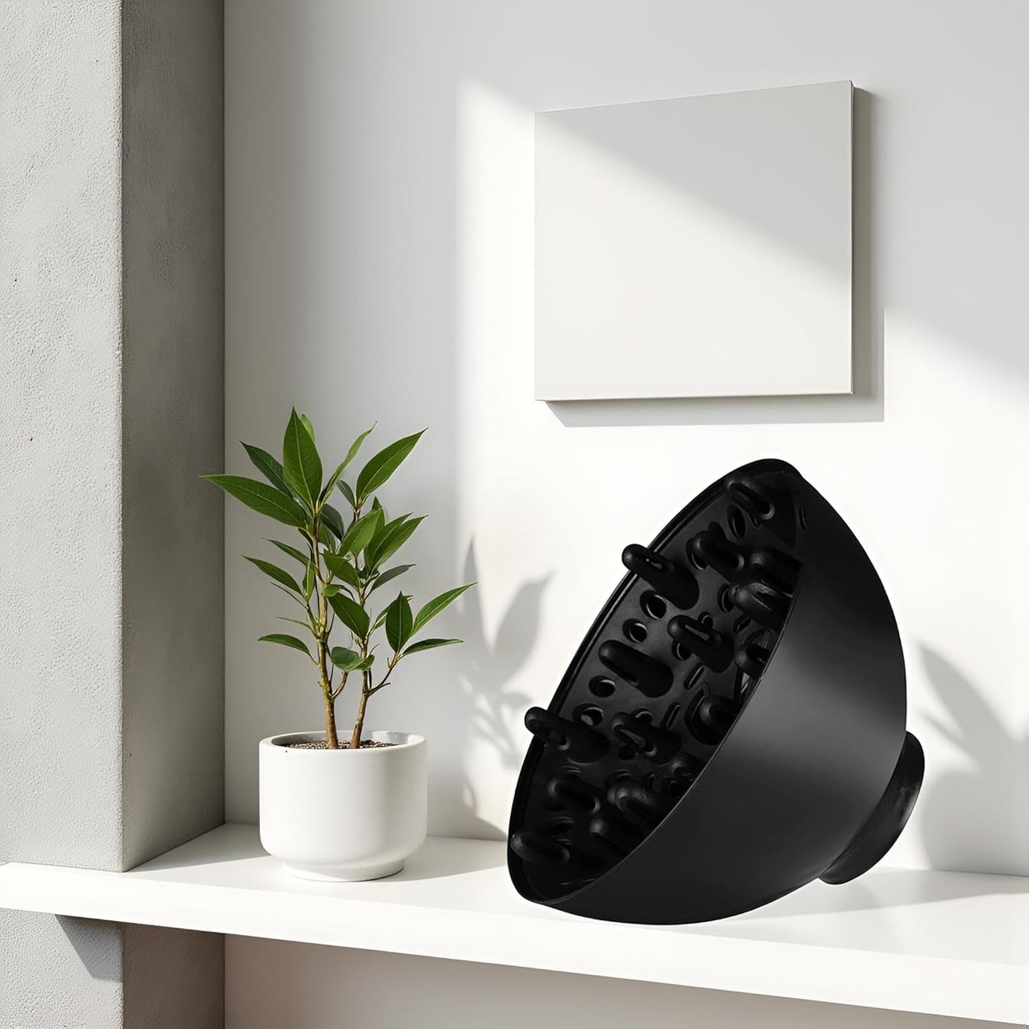 Universal Hair Dryer Diffuser Attachment for Curly Hair,Black Adaptable for Blow Dryers Diffuser Hair Universal for Curly Hair Care Dryer Diffusers Dryers and Styling Tools Appliances Accessories