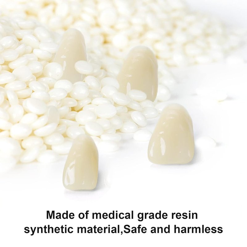 Acrylic Resin Denture Teeth Set - 112 Pcs Shade A3 | Synthetic Polymer Fake Teeth for Halloween & DIY