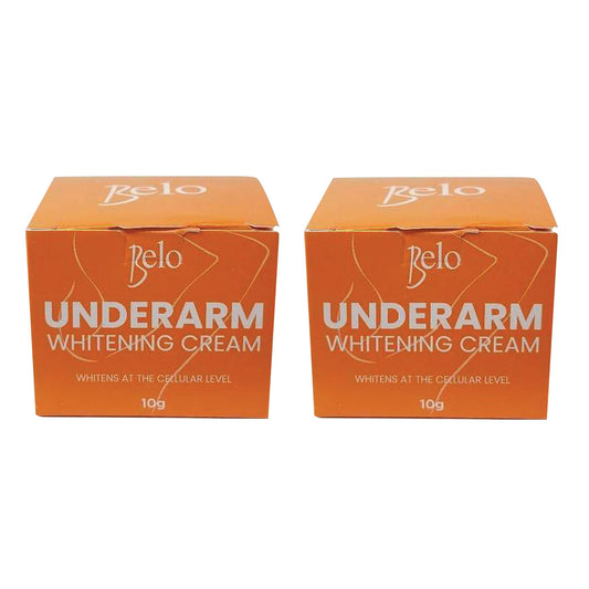 Belo Cream Underarm Cream Orange 10g, Pack of 2