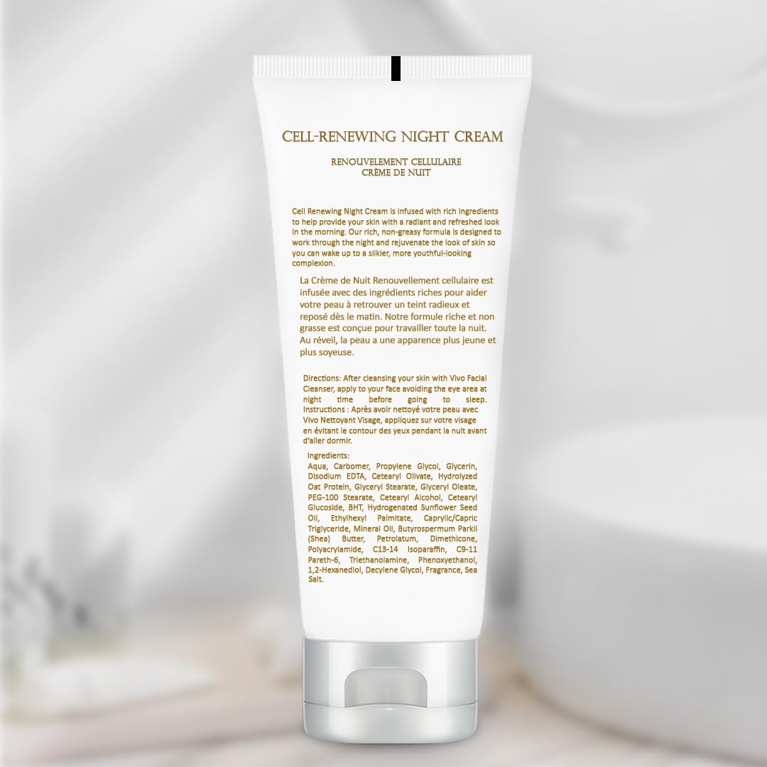 Vivo Per Lei Dead Sea Day Cream - Night Cream and Facial Peeling - Set of 3 - Anti Aging Skin Care For Men and Women- 11.09 FL OZ