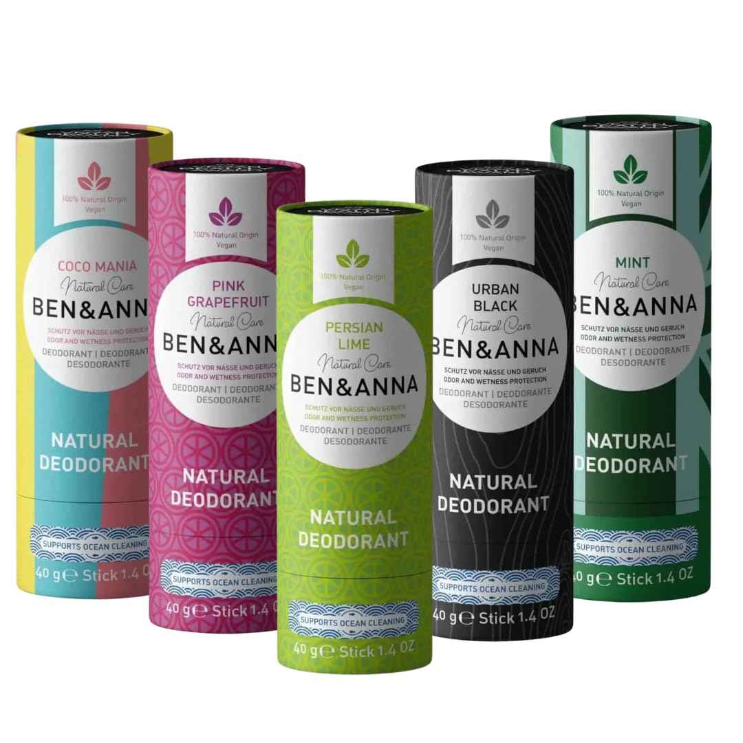 BEN & ANNA Persian Lime Paper Tube Deodorant, 40 GR