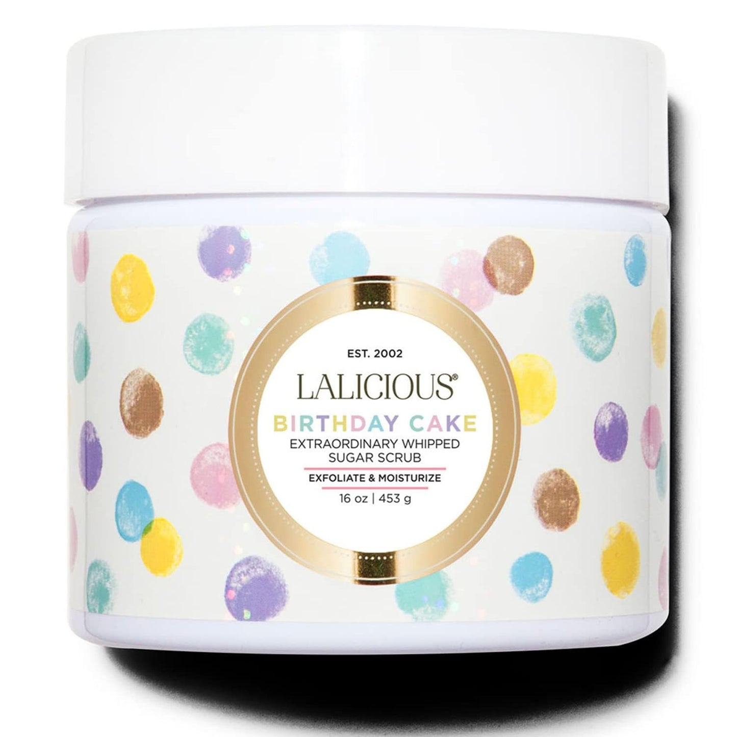 LALICIOUS Travel Besties - Birthday Cake Sugar Scrub (2oz) & Body Butter (2oz)