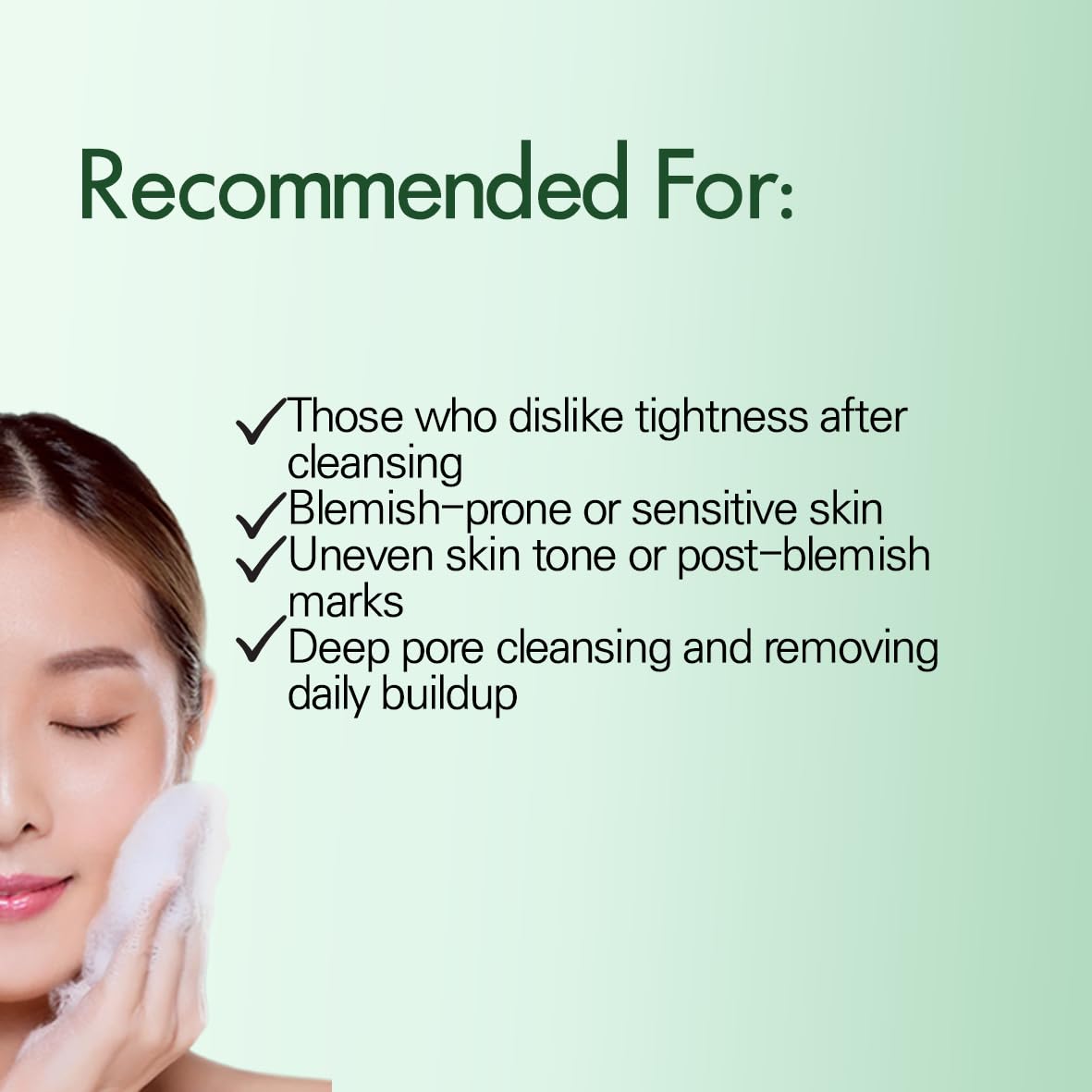 ABEREDE Cicapine Micellar Foam Cleanser 4.06 fl oz / 120ml