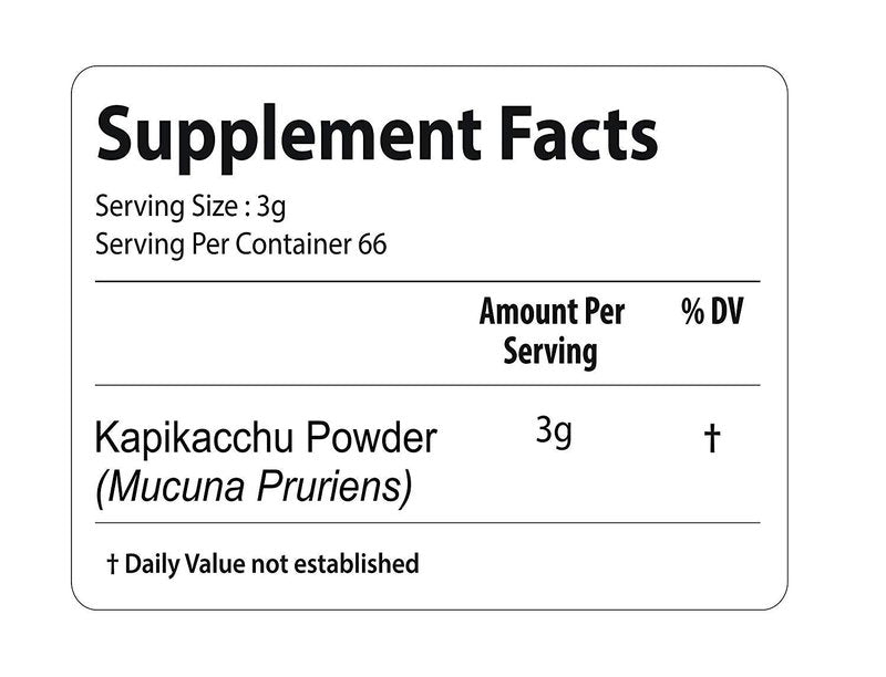 bixa BOTANICAL Mucuna Pruriens Powder | Velvet Bean Powder | Kapikacchu | Kaunch Beej | Ayurvedic Herbal Supplement ǀ Energy Booster | 1 Pound / 16 OZ | Gluten Free, Non-GMO, Steam Treated, Vegan,