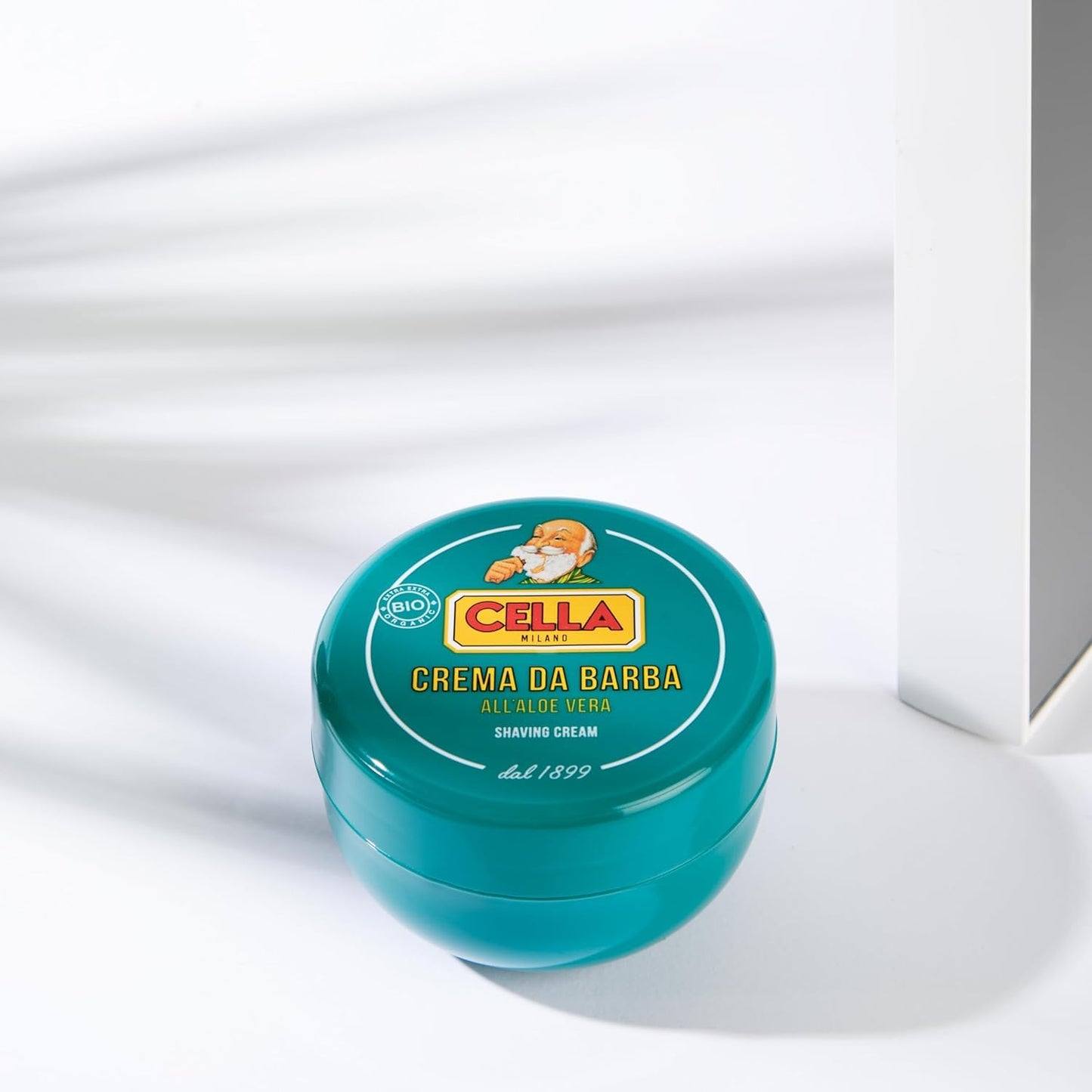 Cella Milano Aloe Vera Shaving Cream Soap, 150 g Tub