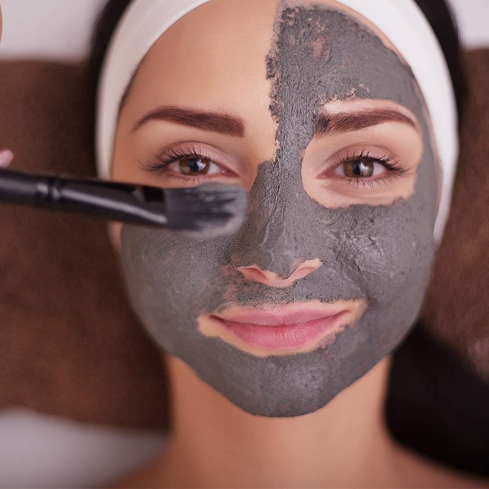 Glimmer Goddess Organic Face Mask to Minimize Pores and Blackheads - DEAD SEA MUD MASK, 2 oz