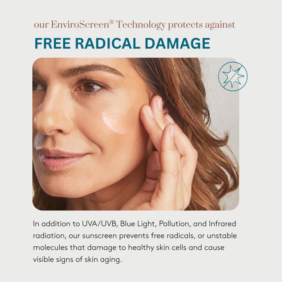 Colorescience Total Protection Face Shield SPF 50 - Lightweight, Broad Spectrum Sunscreen | 1.8 fl. oz.
