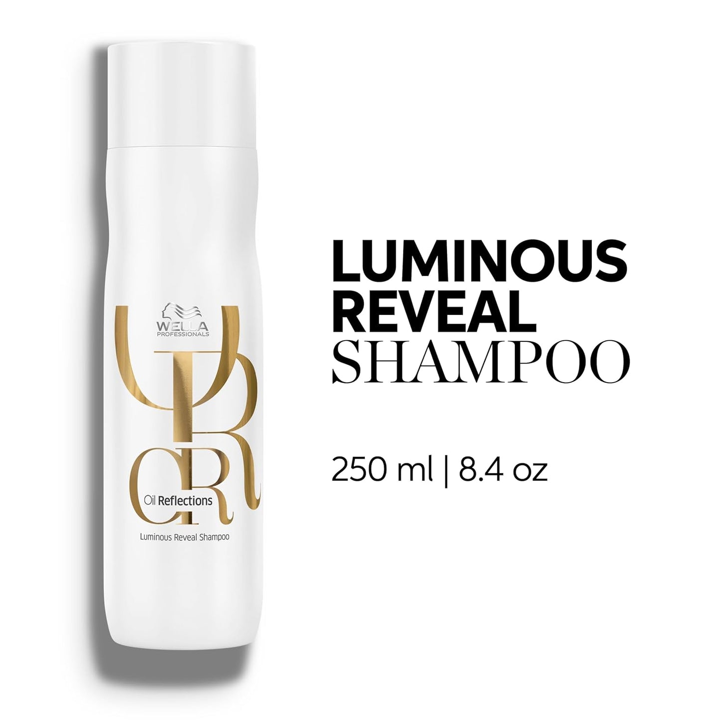 Wella Professionals Oil Reflections Shampoo - Nourishing Botanical Oils for Soft, Shiny Hair | 33.8 Fl Oz