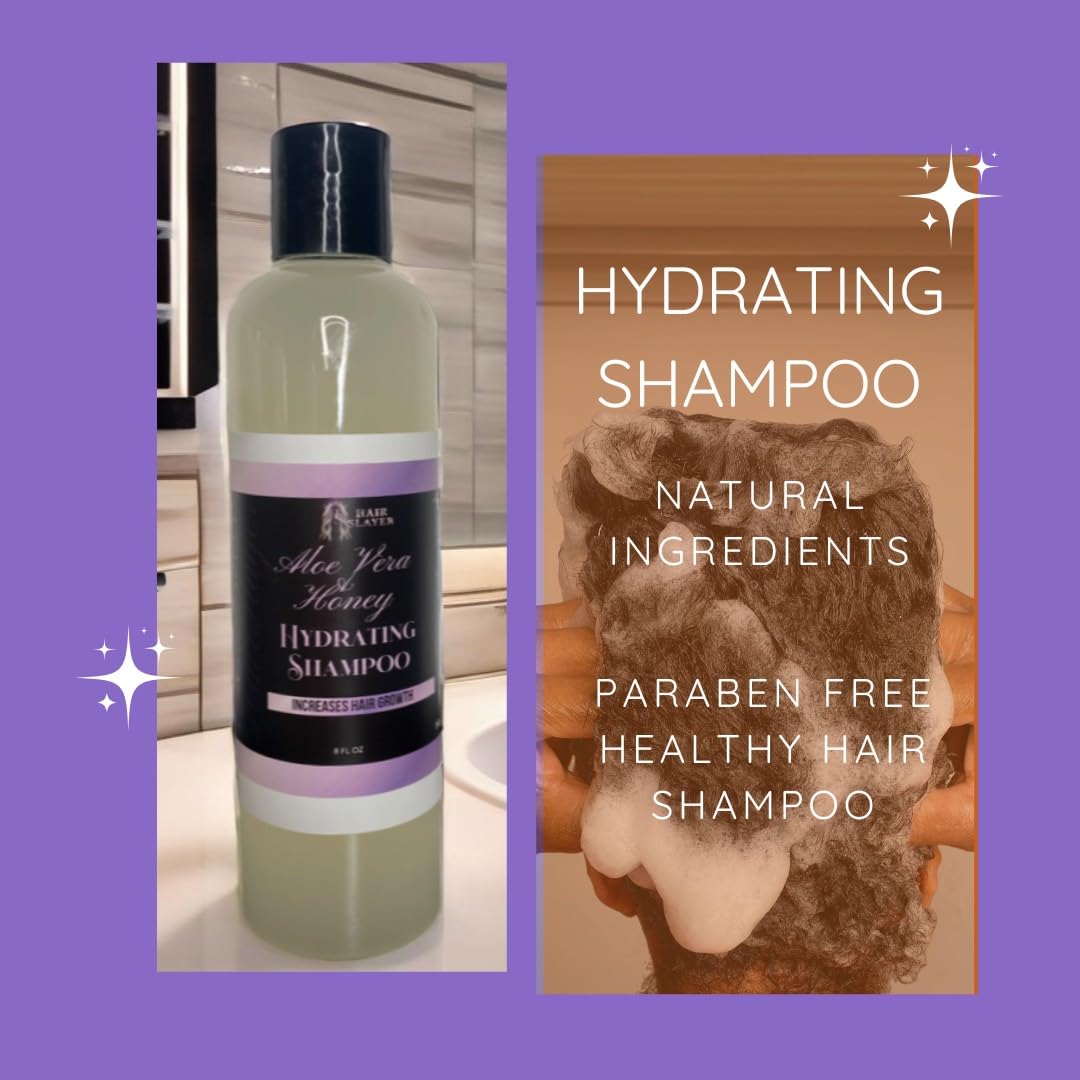 Hair Slayer Aloe Vera and Honey Hydrating Shampoo
