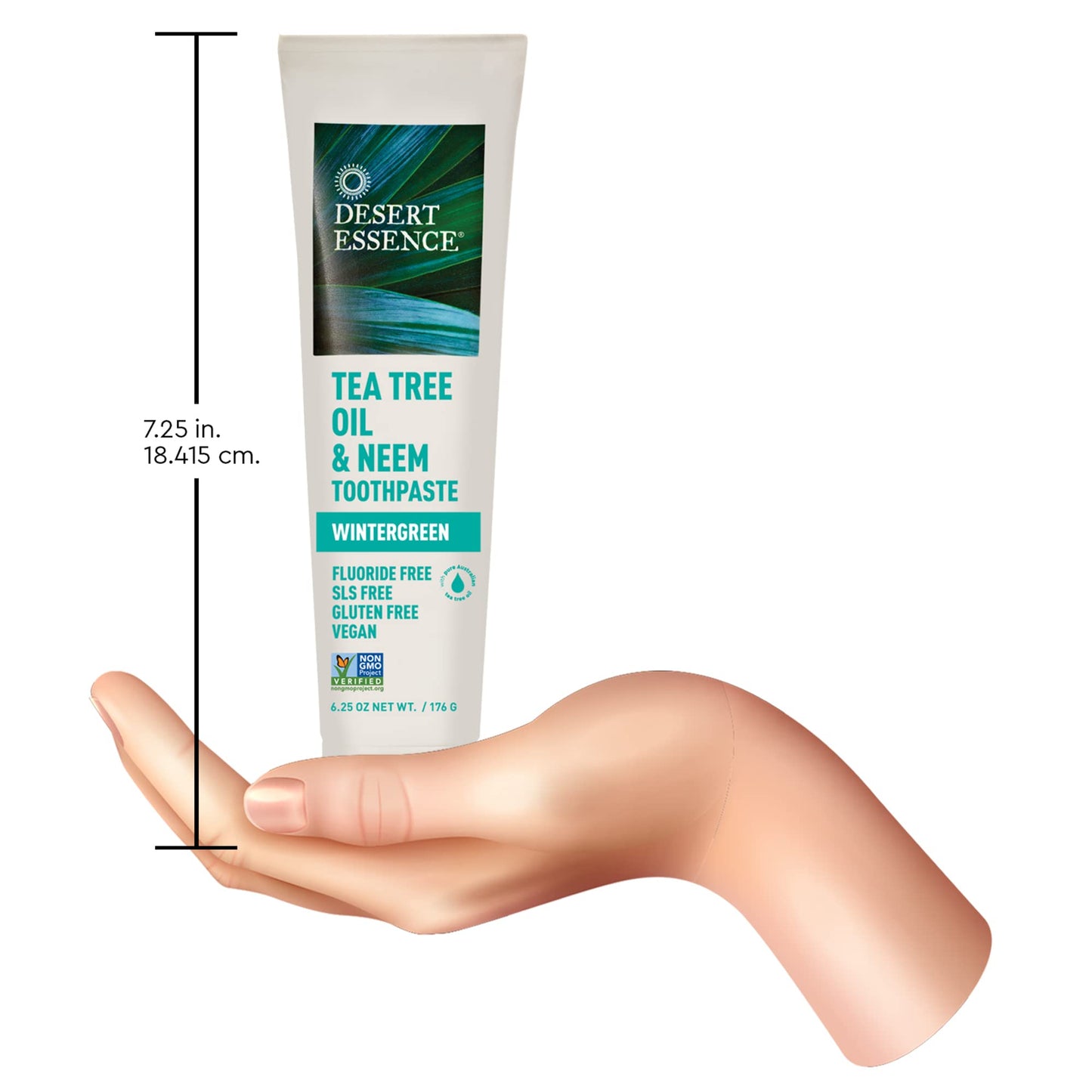 Tea Tree Oil & Neem Wintergreen Toothpaste (6pk)
