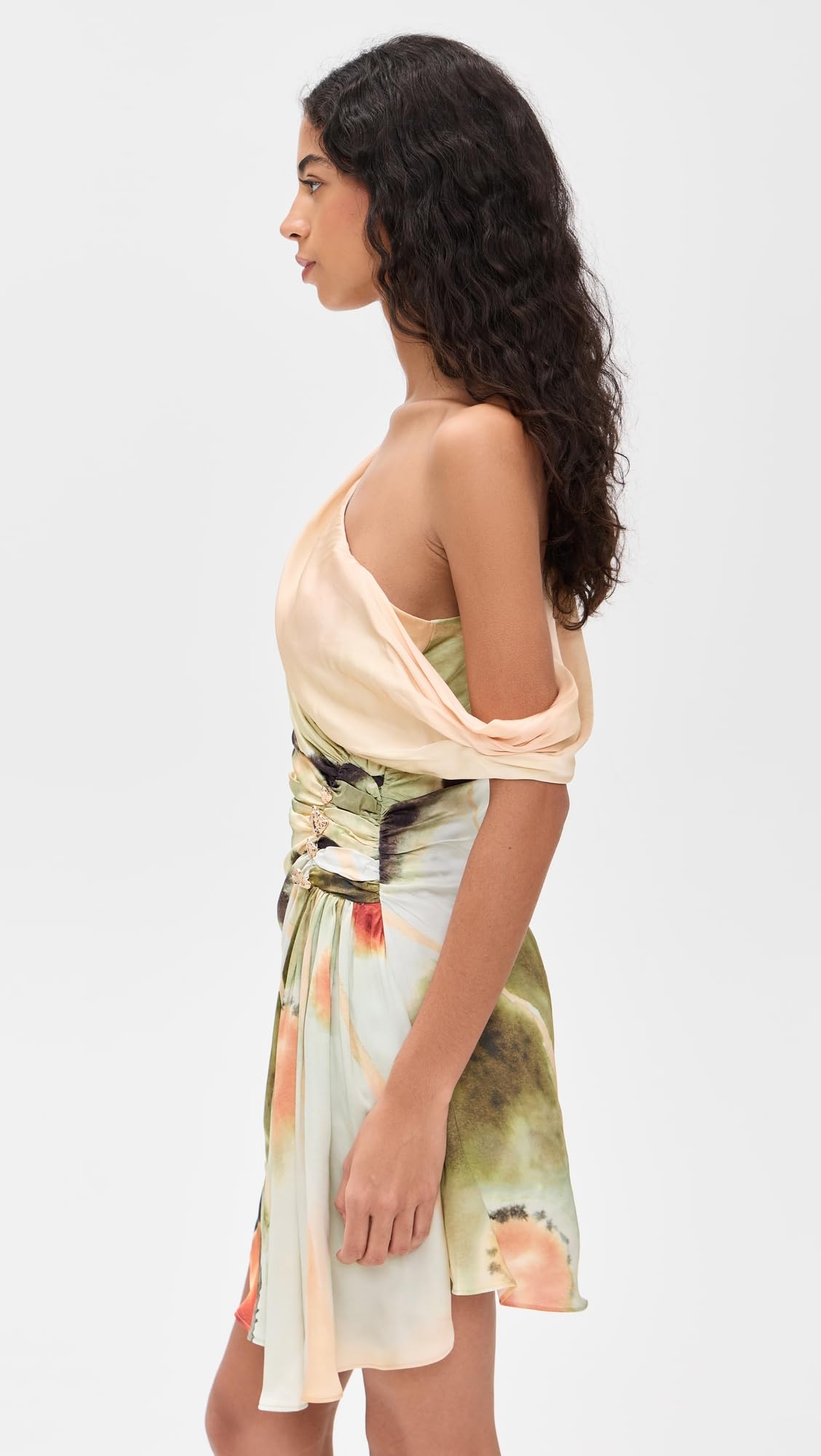 AMUR Women's Elowen Print Mini Dress